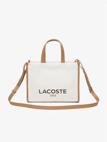 Women s Heritage Canvas Top Handle Cross Bag NF4641T54G K02 Domestic Product GQ2N24040354841 - LACOSTE - BALAAN 1