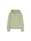 Plus Logo Patch Popover Hoodie Green - JIL SANDER - BALAAN 2