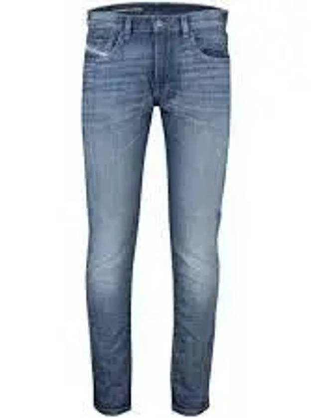 Destructed Slim Fit Jeans Blue - DIESEL - BALAAN 2