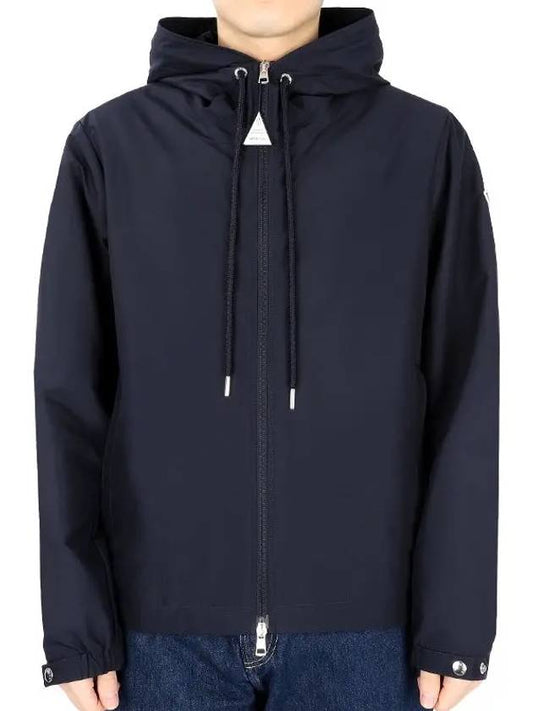 Moncler Men's ATRIA Hooded Jacket Navy 1A00008 549ML 742 - THOM BROWNE - BALAAN 2