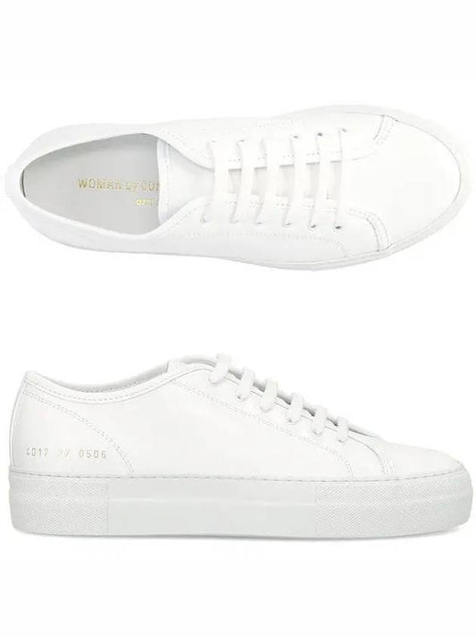 4017 0506 WHITE Tournament Low Sneakers 992560 - COMMON PROJECTS - BALAAN 1