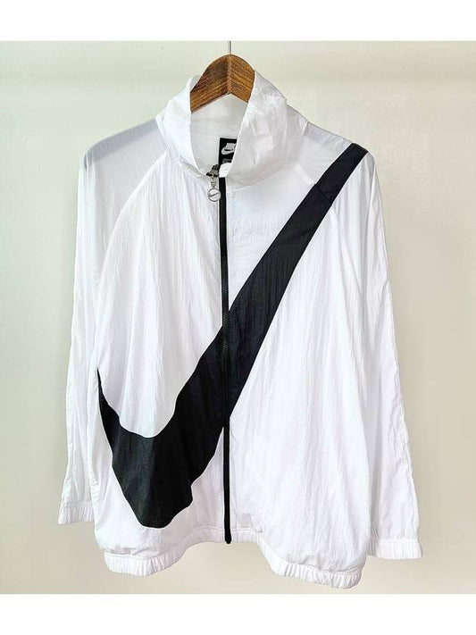 Windbreaker Jacket BV3685100 White WOMENS XS Euro Fit - NIKE - BALAAN 1