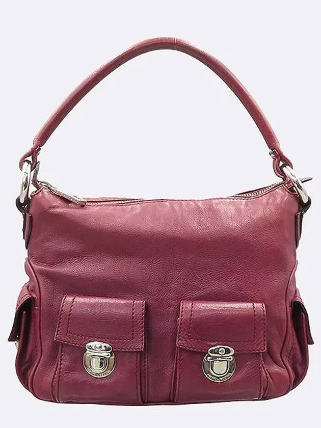 burgundy shoulder bag - MARC JACOBS - BALAAN 1