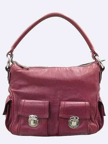 burgundy shoulder bag - MARC JACOBS - BALAAN 1