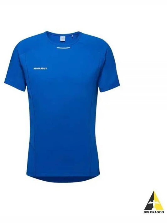 Men's Energy Aenergy FL ??Short Sleeve T-Shirt Blue - MAMMUT - BALAAN 2