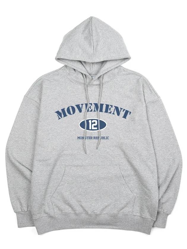 Authentic Hoodie Indigo Blue Grey - MONSTER REPUBLIC - BALAAN 1