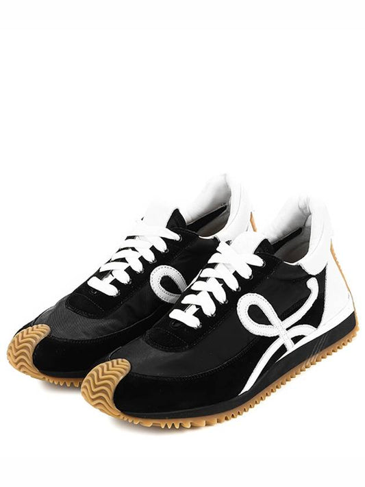 Flow Runner Low Top Sneakers Black - LOEWE - BALAAN.