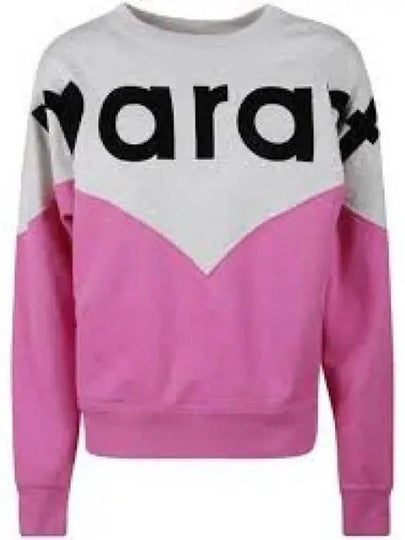 Houston Logo Sweatshirt Pink Multicolor SW0006FAA1M08EFUBK 968662 - ISABEL MARANT - BALAAN 1