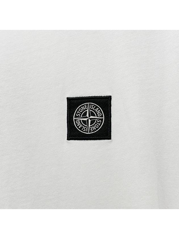 Kids Logo Patch Short Sleeve T Shirt 14 Ivory 791620147 V0093 - STONE ISLAND - BALAAN 4