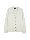 Louisa Wool Cardigan Ecru - A.P.C. - BALAAN 1