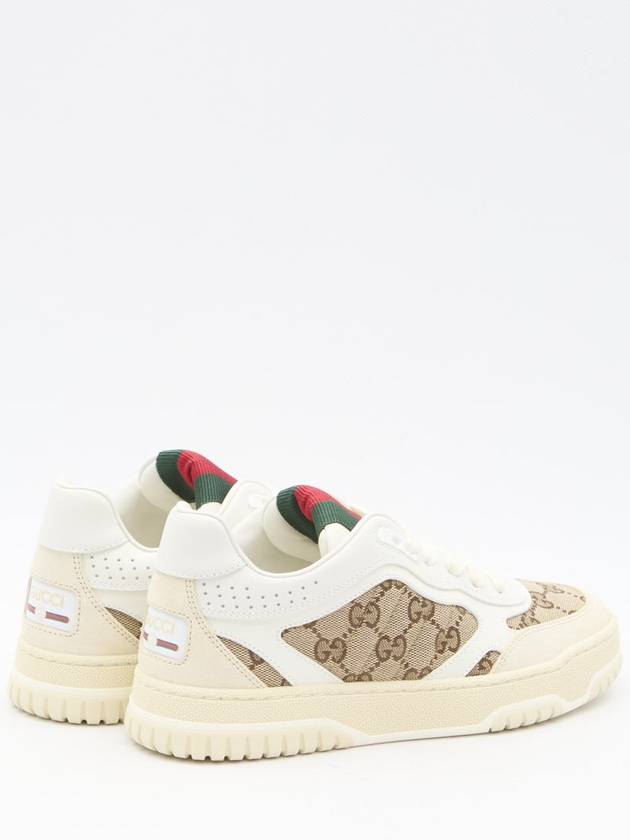 Original GG Canvas Low Top Sneakers Beige White - GUCCI - BALAAN 4