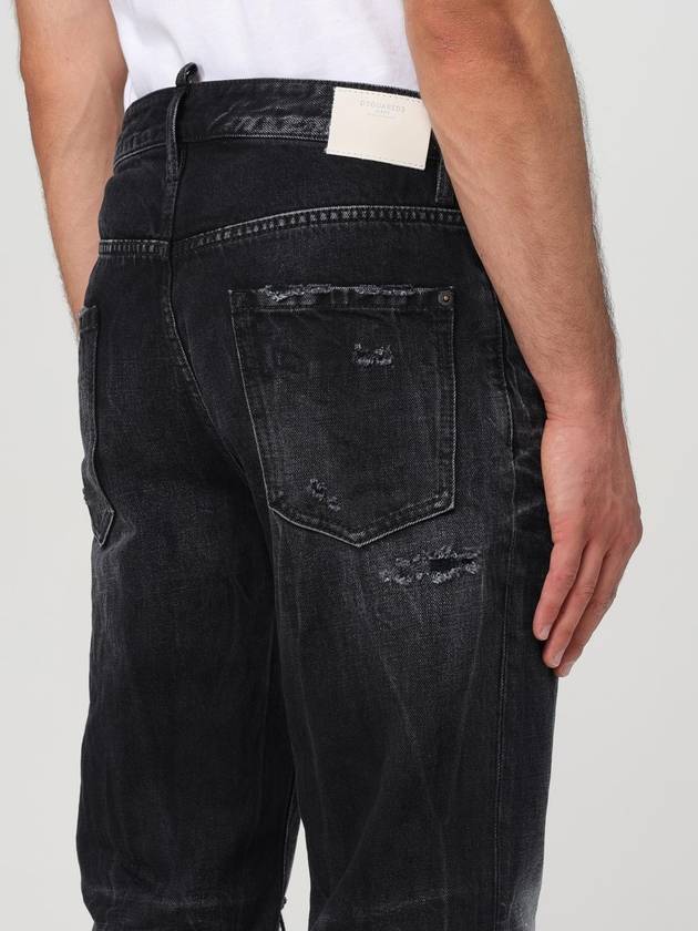 Denim Straight Jeans Black - DSQUARED2 - BALAAN 5