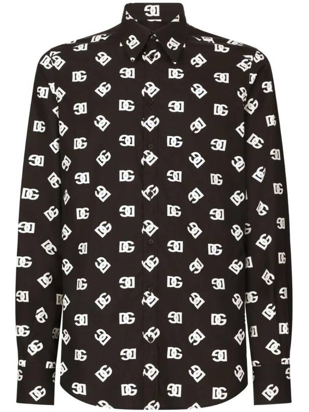 DG logo print shirt G5IX8TGH563 - DOLCE&GABBANA - BALAAN 1