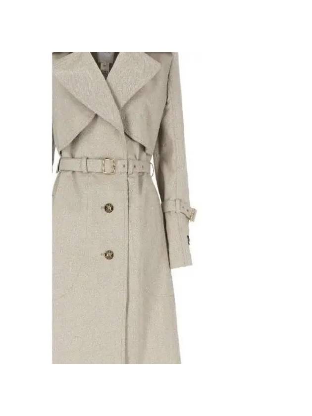 All over monogram cotton trench coat OU019 01335100 - PATOU - BALAAN 3