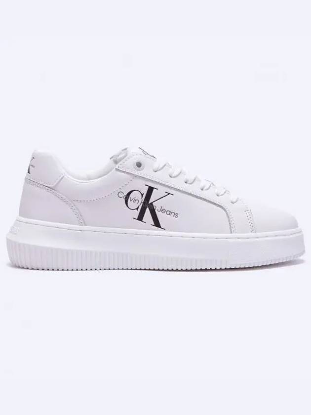 Women's Malmo Low Top Sneakers White - CALVIN KLEIN - BALAAN 2