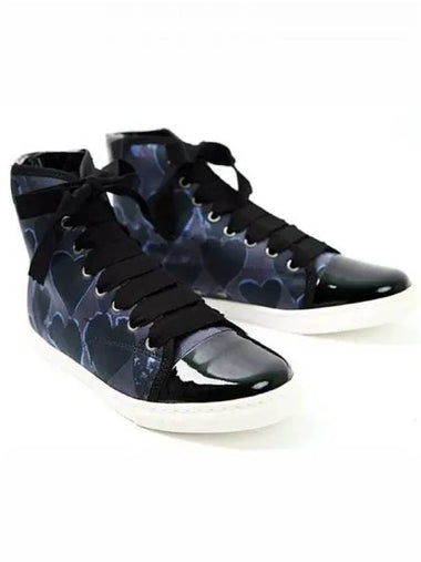 Heart printing high top 271982 - LANVIN - BALAAN 1