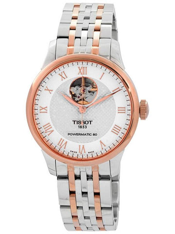 Tissot Le Locle Automatic Open Heart Silver Dial Men's Watch T006.407.22.033.02 - TISSOT - BALAAN 1