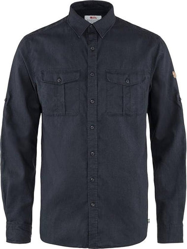 OVIK TRAVEL SHIRT LS M - FJALL RAVEN - BALAAN 1