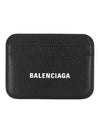 Cash Logo 2 Fold Card Wallet Black - BALENCIAGA - BALAAN 2