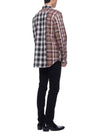 patchwork long sleeve shirt - LOEWE - BALAAN.