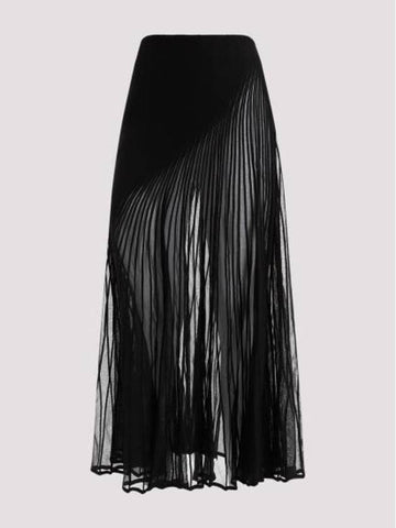 Skirt AA9J21845M687 995 NOIR ALAUA - ALAIA - BALAAN 1