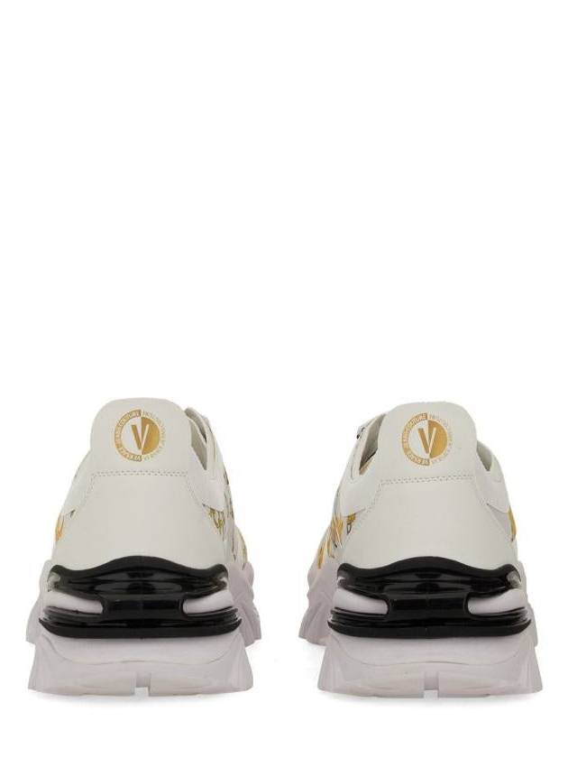 Versace Jeans Couture Sneaker With Logo - VERSACE - BALAAN 4