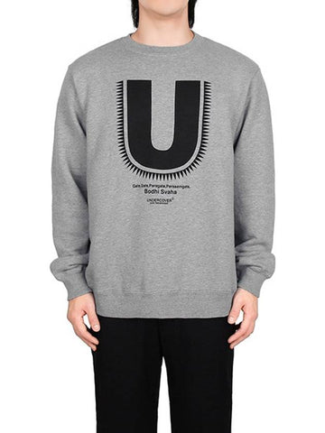 Top Gray Print Sweatshirt UC2B98041 TOPGRAY - UNDERCOVER - BALAAN 1