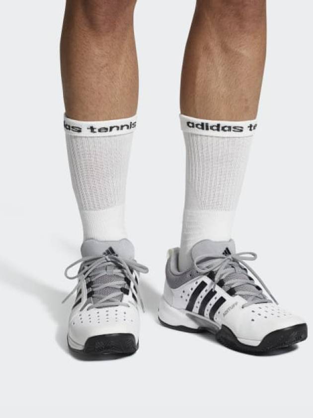 01BY2920PerformanceBarricade Classic WideWhite Gray Black - ADIDAS - BALAAN 2