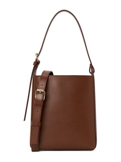 Virginie Leather Small Shoulder Bag Brown - A.P.C. - BALAAN 2