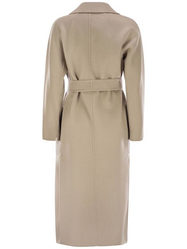 Amore Wool Cashmere Single Coat Beige - S MAX MARA - BALAAN 3