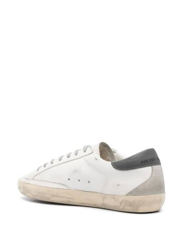 Superstar Grey Tab Low Top Sneakers White - GOLDEN GOOSE - BALAAN 4