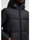 Moncla Montcla short down jacket men s padded black - MONCLER - BALAAN 3