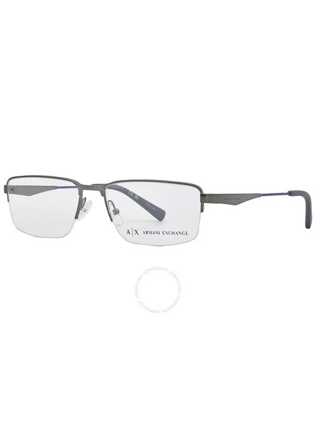 Eyewear Rectangular Metal Eyeglasses Silver - ARMANI EXCHANGE - BALAAN 3