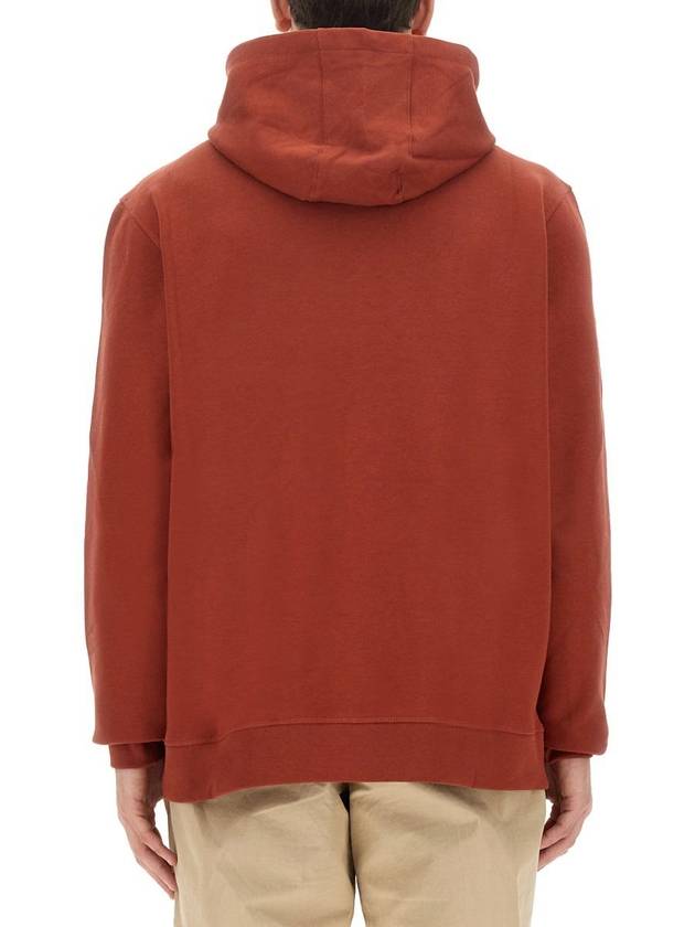 Fox Head Logo Hoodie Organge - BARBOUR - BALAAN 4