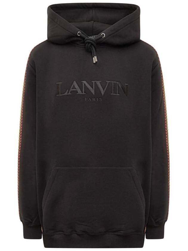 Hooded Sweatshirt RMHO0009J212H2310 Black - LANVIN - BALAAN 2