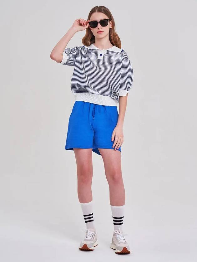 Flee banding shorts MZ3ML180BLU - P_LABEL - BALAAN 6