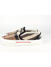 Checked cotton slip on sneakers 41 260 - BURBERRY - BALAAN 4