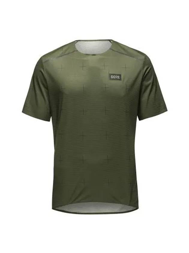 GOREWEAR Contest Daily Tee Utility Green Men s Short Sleeve - GOGORR - BALAAN 1