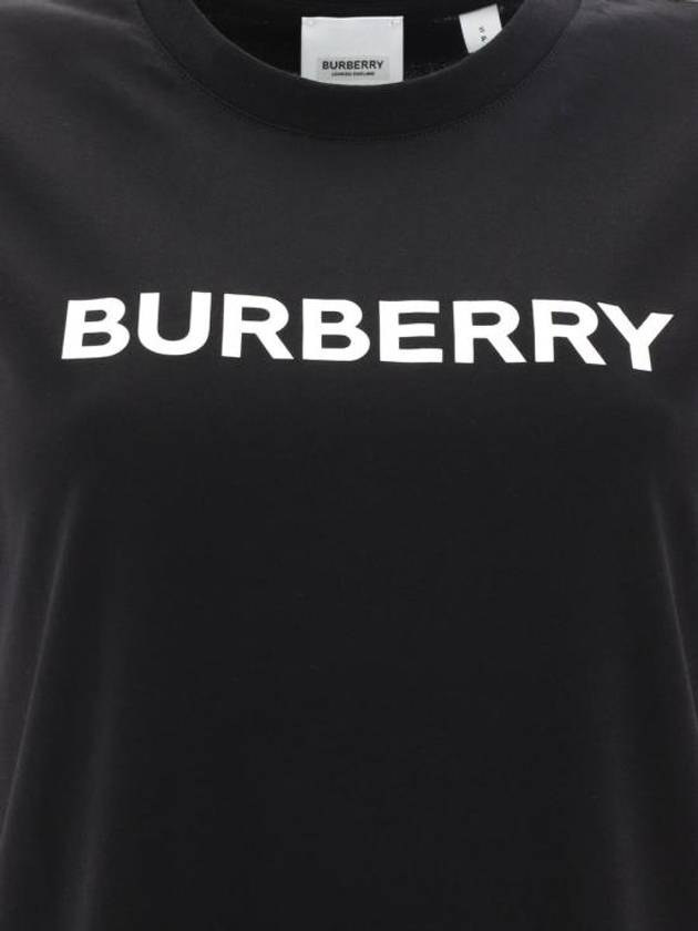 logo short sleeve t-shirt black - BURBERRY - BALAAN 4