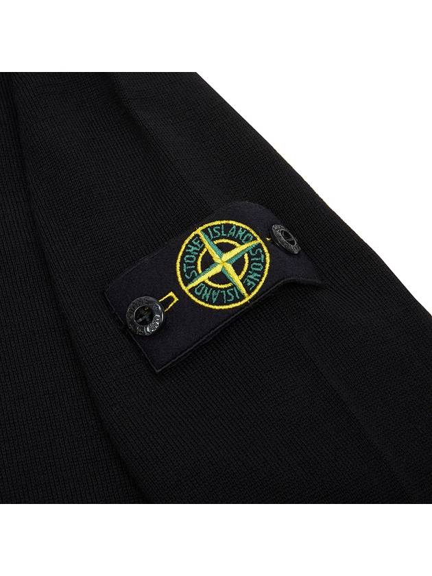 Kids Stone Island Knit Sweatshirt 8116509C4 V0029 BLACK - STONE ISLAND - BALAAN 5