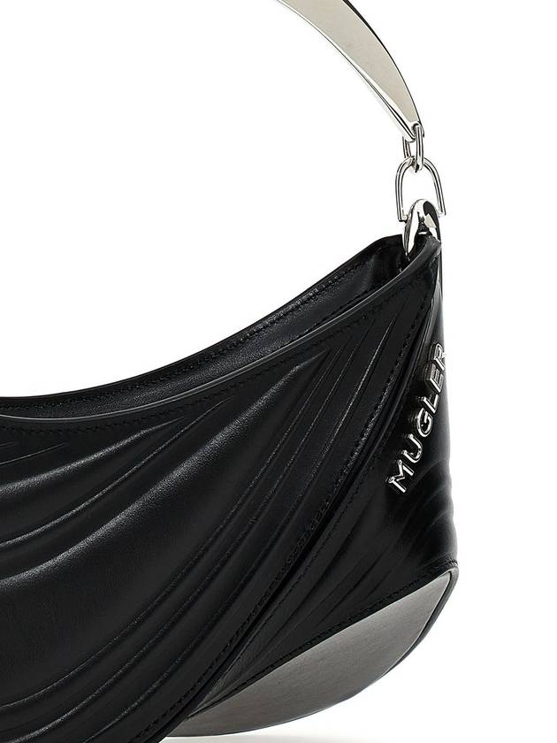 Mugler 'Small Embossed Spiral Curve 01' Handbag - MUGLER - BALAAN 3