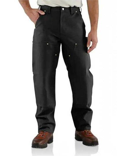 Straight Pants 106679 BLK Black - CARHARTT - BALAAN 2