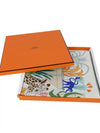 Precious Paradise 90 Scarf Blanc - HERMES - BALAAN 5