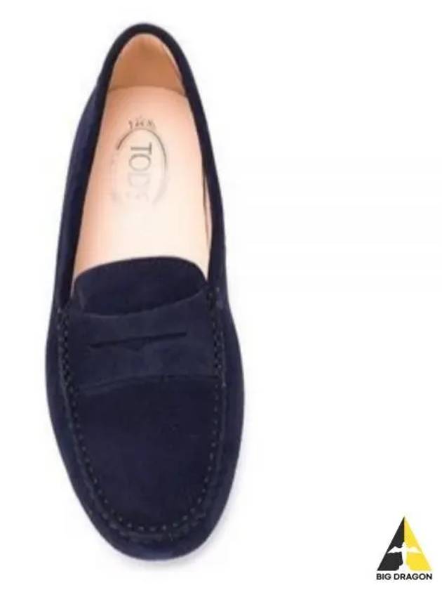 Gommino Suede Driving Shoes Blue - TOD'S - BALAAN 2