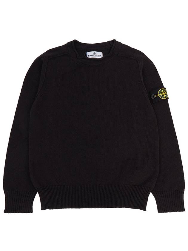 Kids Crewneck Knit Top Navy - STONE ISLAND - BALAAN 2