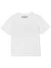 Kids Vintage Check Panel Short Sleeve T-Shirt White - BURBERRY - BALAAN 3