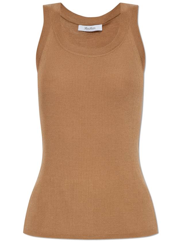 Max Mara Top Eliadi, Women's, Brown - MAX MARA - BALAAN 1