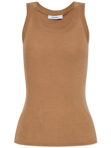 Max Mara Top Eliadi, Women's, Brown - MAX MARA - BALAAN 1