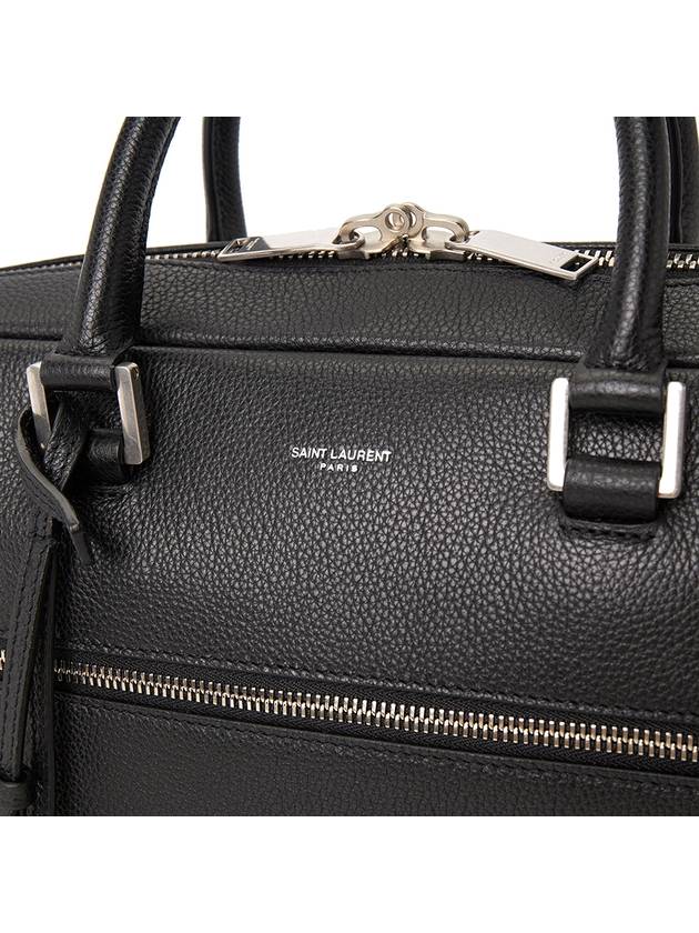 Sac De Jour Supple Brief Case Black - SAINT LAURENT - BALAAN 8