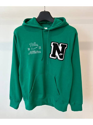 Hooded Sweatshirt FN3100 365 Green MENS S Asian Fit - NIKE - BALAAN 1